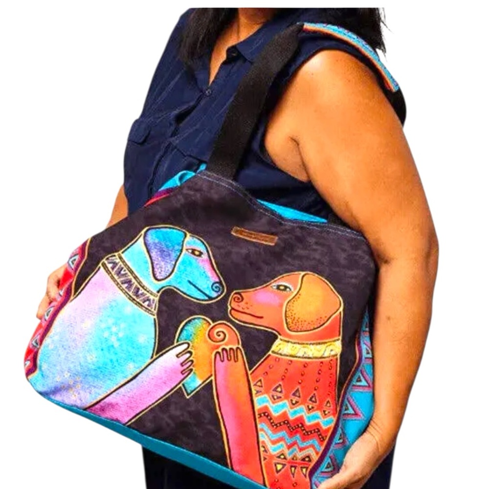 Laurel Burch Dog Women's Tote Bag